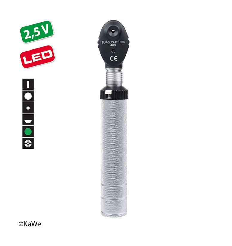 0124361001 - KaWe EUROLIGHT E36 LED / EU 2.5 V Ophthalmoscope