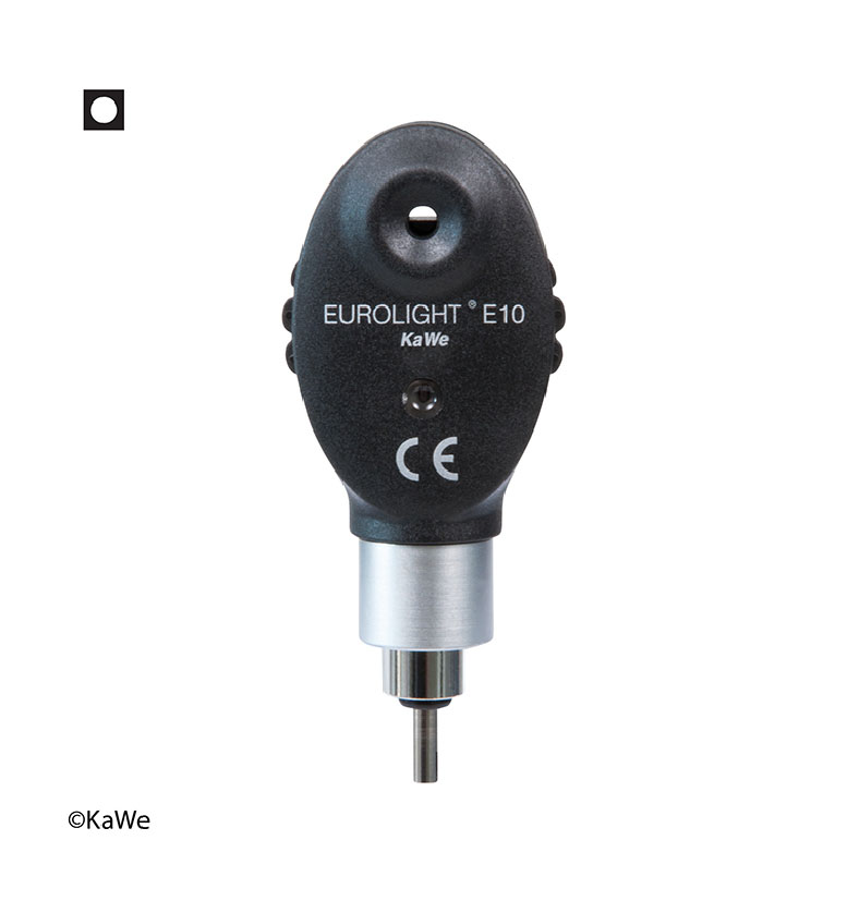 0181100001 - KaWe EUROLIGHT E10, 2.5 V Ophthalmoscope Head