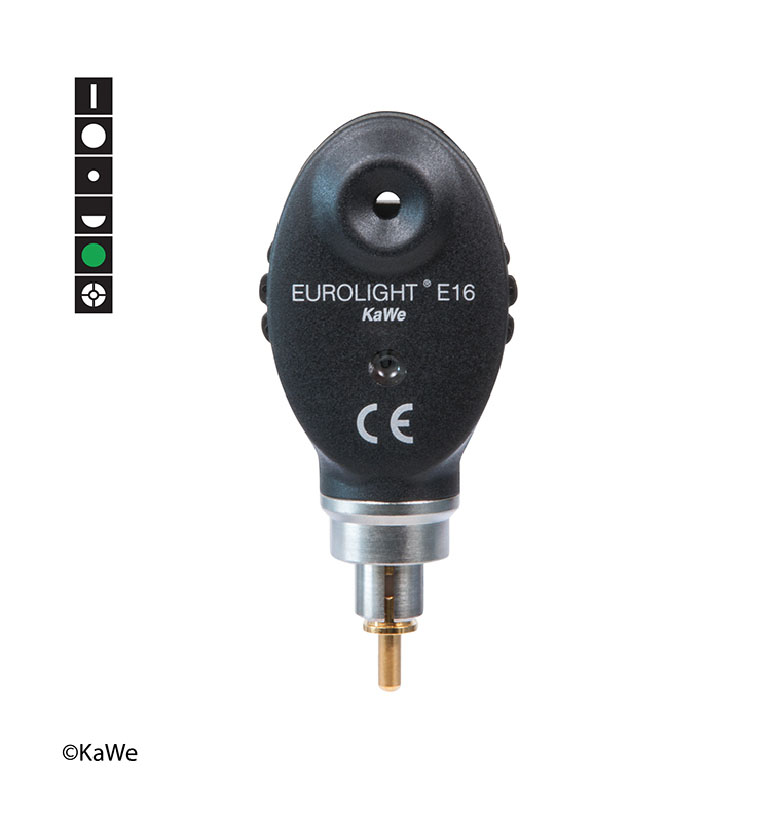 0181161001 - KaWe EUROLIGHT E16, 2.5V Ophthalmoscope Head