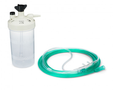 Salter Labs High Flow 7900 Series Bubble Humidifier with Nasal Cannula