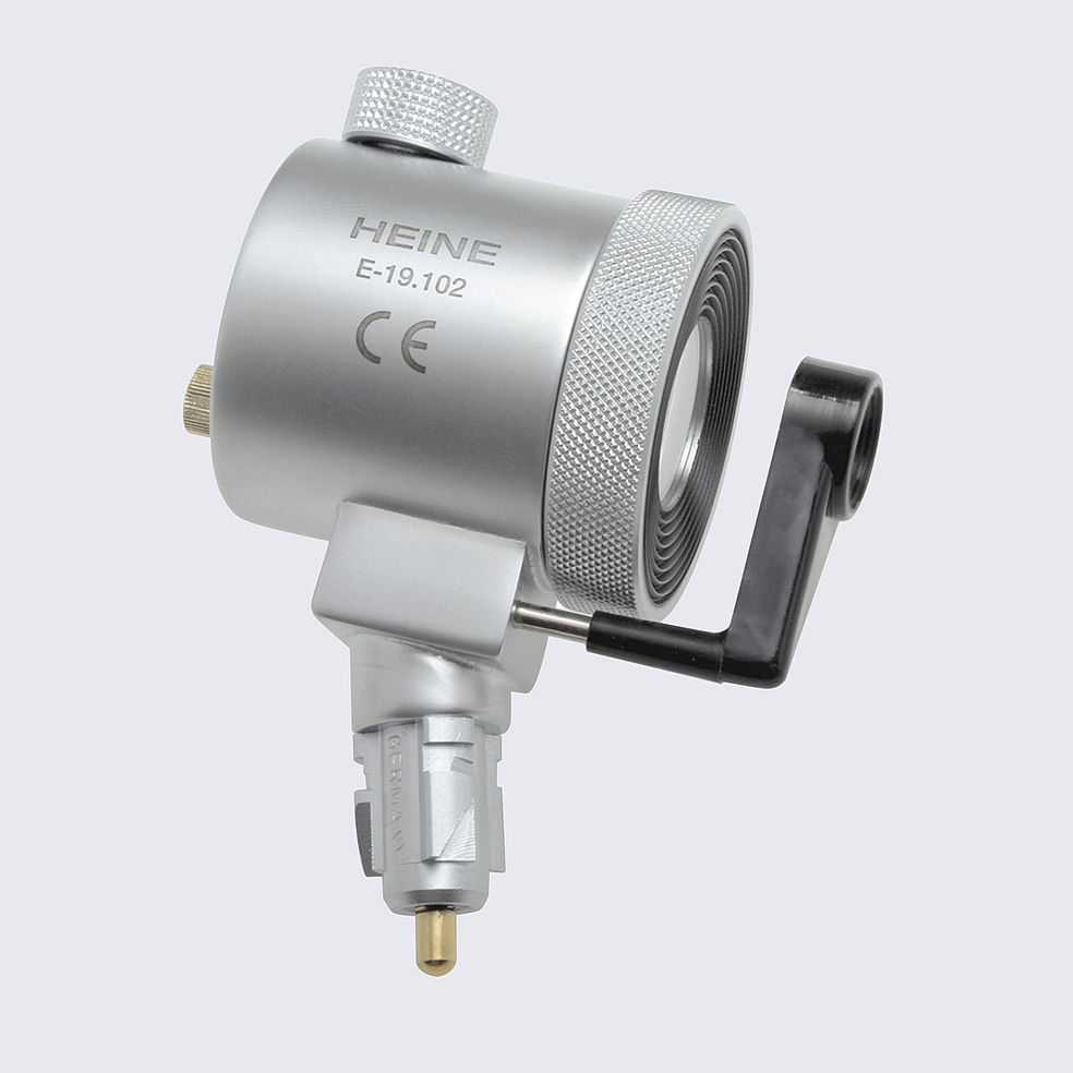 3.5v XHL HEINE Anoscope / Proctoscope Illumination Head Only (swivel lens and viewing window supplied separately)