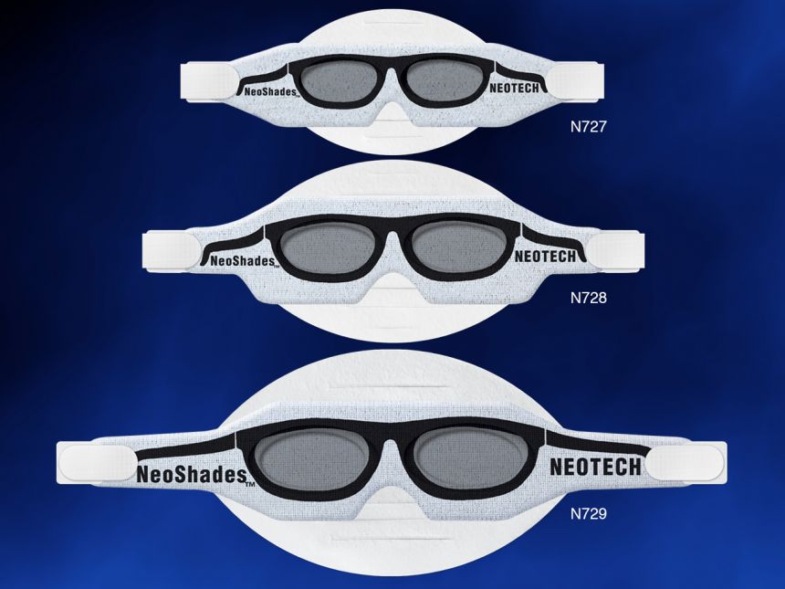 Neotech Neogrip Neotech NeoShades® Phototherapy Eye Shields - Henleys Medical Supplies
